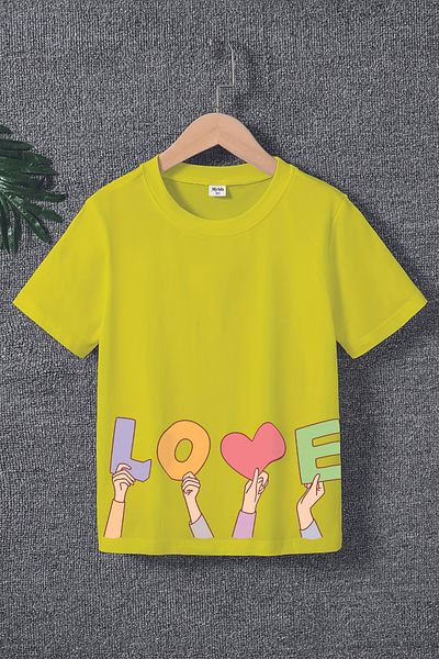 MYADA Tricou pentru copii cu imprimeu în stil premium 20478