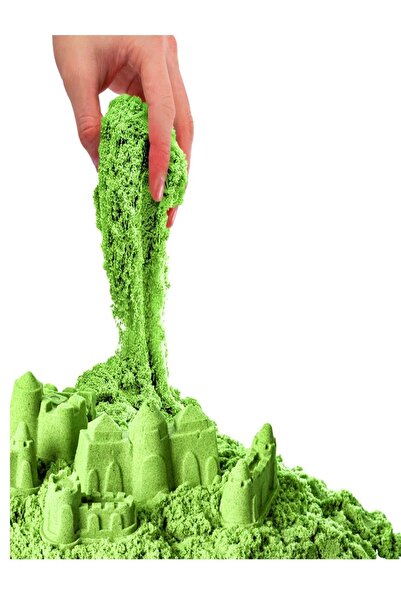 a v d a Green Kinetic Play Sand with Accessories 500 Gr
