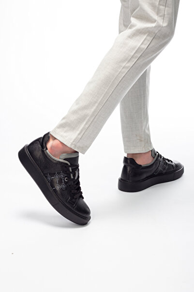 5793 %100 Hakiki Dana Derisi Erkek Casual Sneaker Günlük Yürüyüş Ayakkabısı