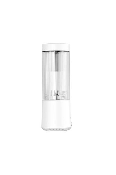 porodo Lifestyle Portable Blender With Extra Bottom Lid 450Ml - White