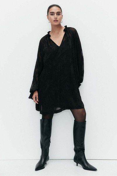 H&M Jacquard-weave dress