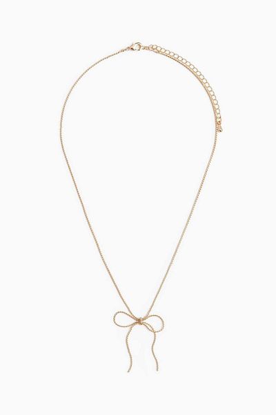 H&M Bow-decorated necklace