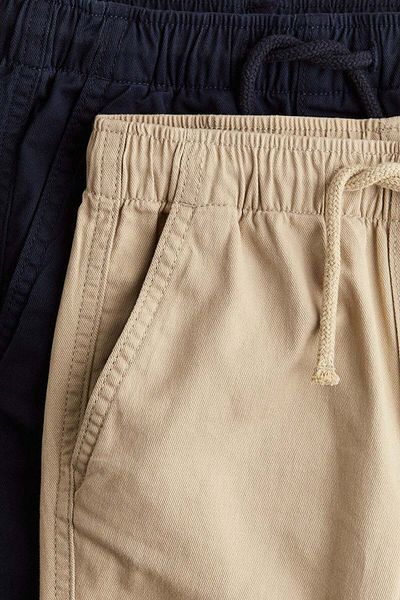 H&M 2-pack cotton joggers