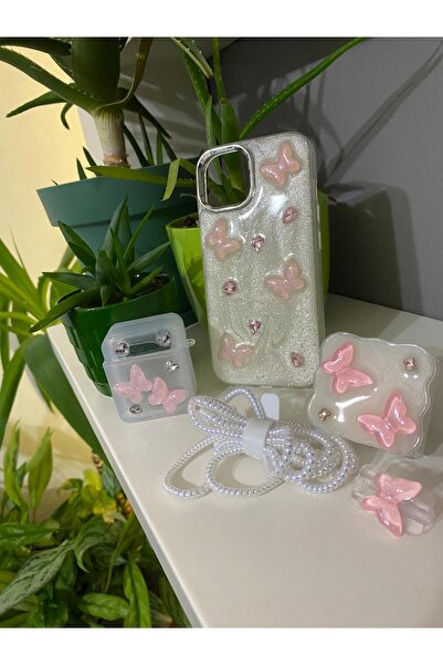 Tasarım Iphone 15 Telefon Kılıfı_18w/20w Şarj Kablosu Ucu Ve Şarj Başlığı Ve ...