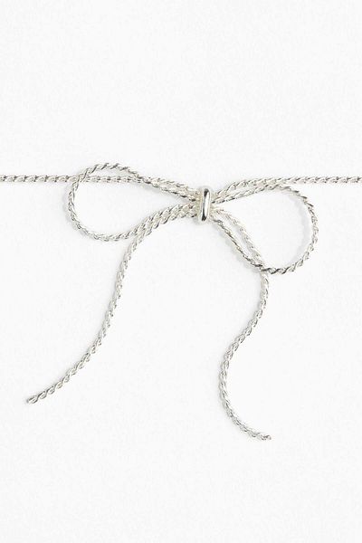 H&M Bow-decorated necklace