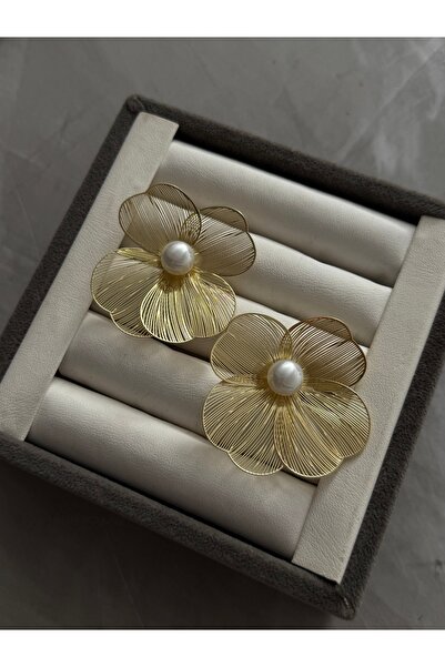 ZWEIG İncili Çiçek Küpe