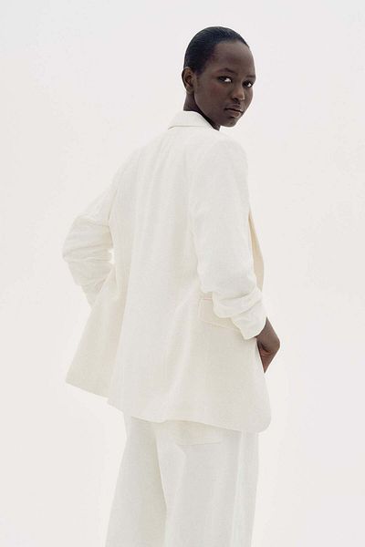 H&M سترة بأكمام مجمعة