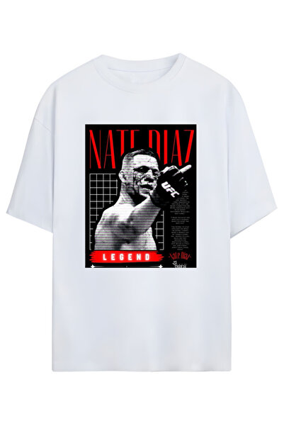 MAGORS تي شيرت NATE DIAZ UFC للجنسين