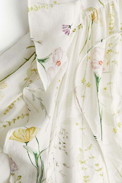 H&M Flounce-trimmed blouse