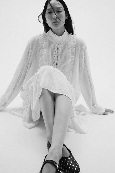 H&M Ruffled dress