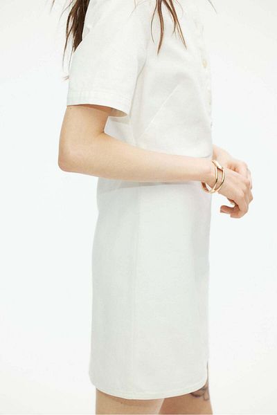 H&M Collared denim dress