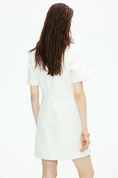 H&M Collared denim dress