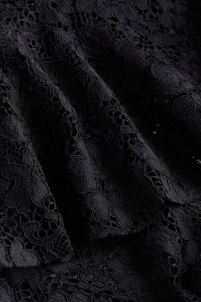 H&M Flounced lace dress