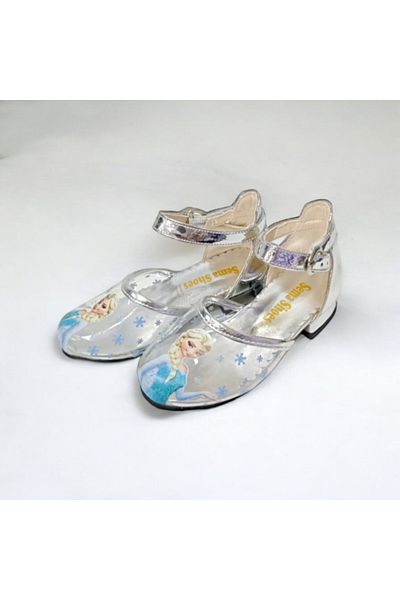 PATİK BEBE Girl's Small Heeled Transparent Shoes No. 21-25