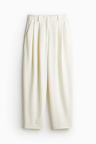 H&M Tapered twill trousers