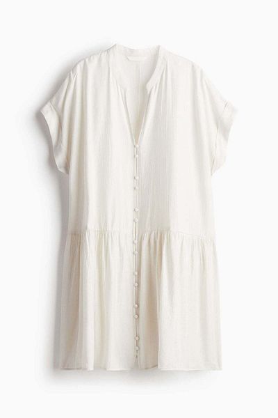 H&M Crinkled tunic dress
