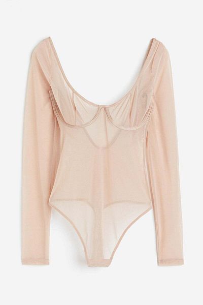 H&M Light Shape Mesh thong body