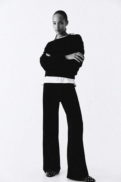 H&M طقم سويت شيرت مكون من قطعتين