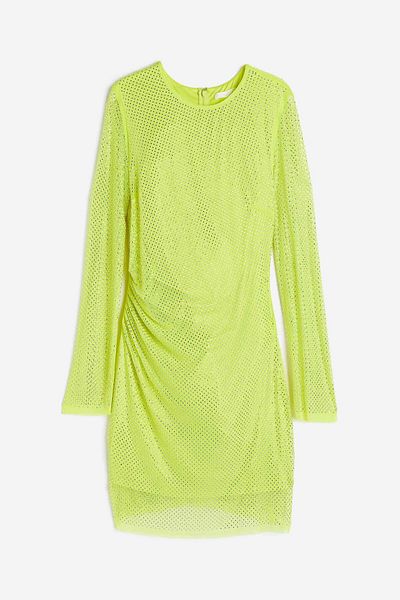 H&M Rhinestone-embellished dress