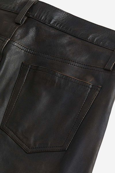 H&M Leather trousers