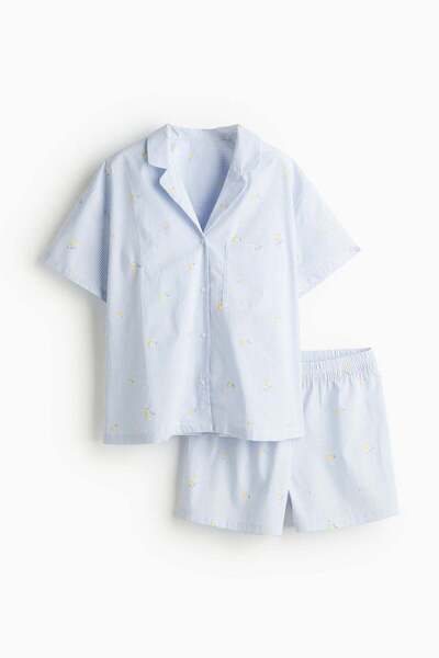 H&M Pyjama shirt and shorts