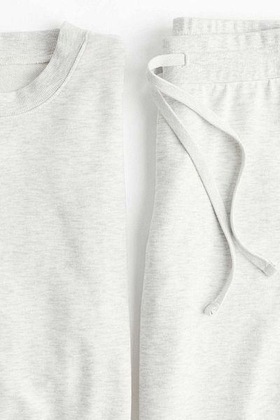 H&M طقم سويت شيرت مكون من قطعتين
