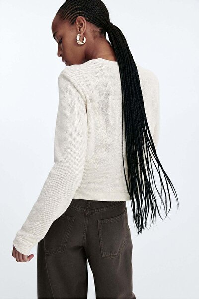 H&M Textured jersey cardigan