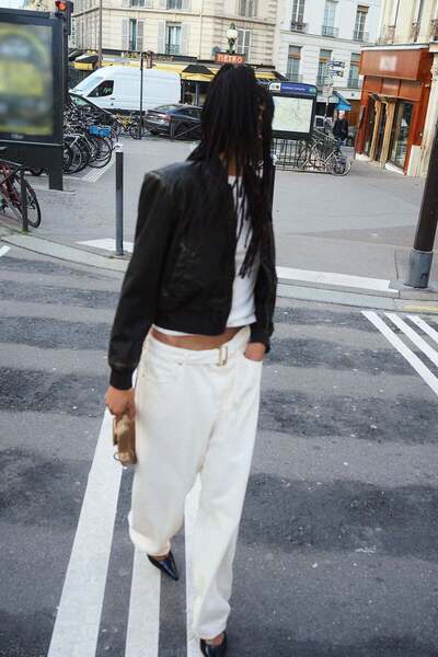 H&M Barrel High Jeans