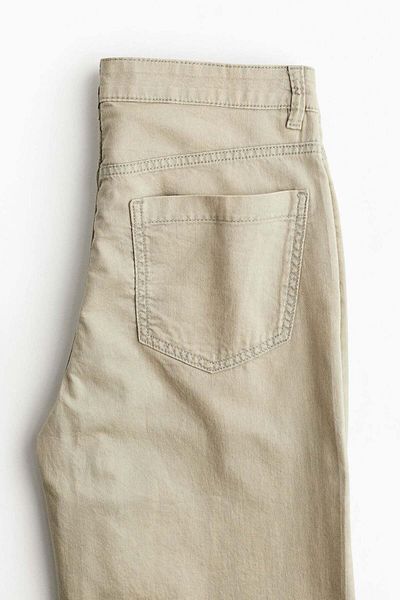 H&M Straight twill trousers