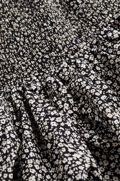 H&M Smocked off-the-shoulder dress