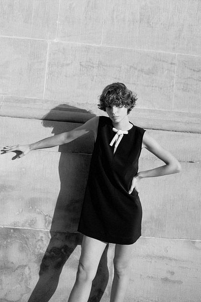 H&M Bow-detail dress