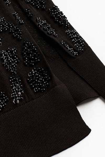 H&M Bead-embellished skirt