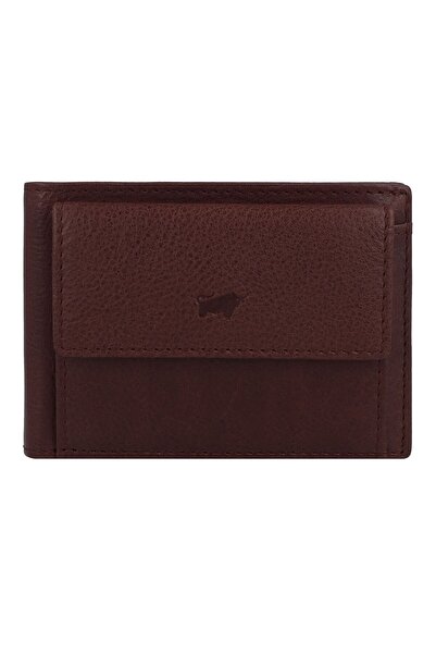 Braun Büffel Arezzo Portofel Protecție RFID Piele 10,5 cm