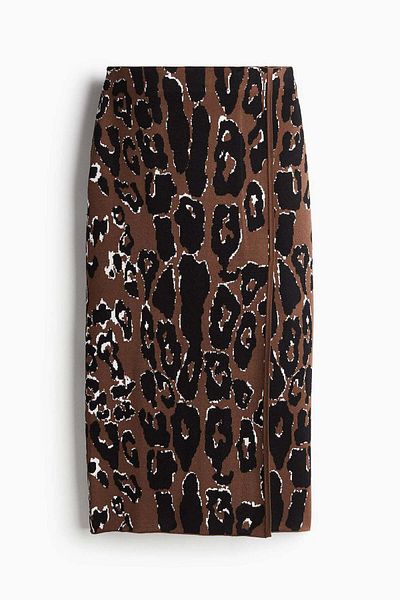 H&M Fine-knit pencil skirt
