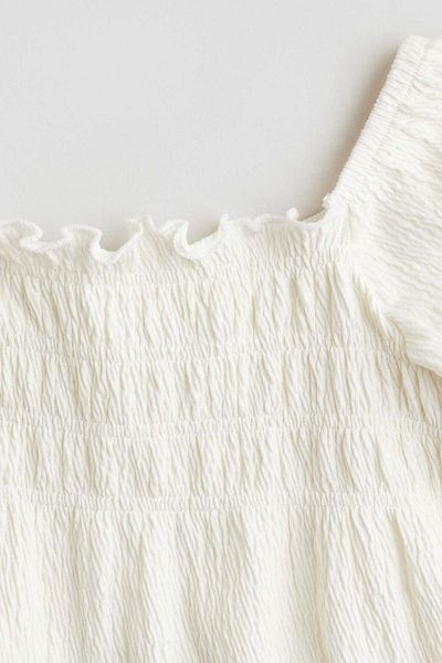 H&M Smocked blouse