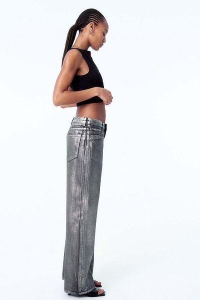 H&M Wide High Jeans