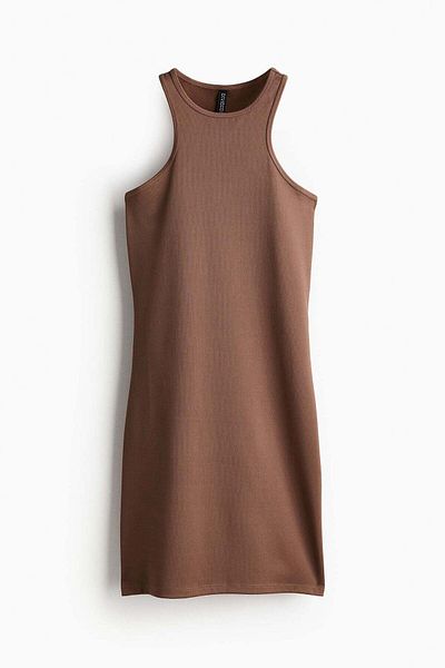 H&M Ribbed bodycon dress