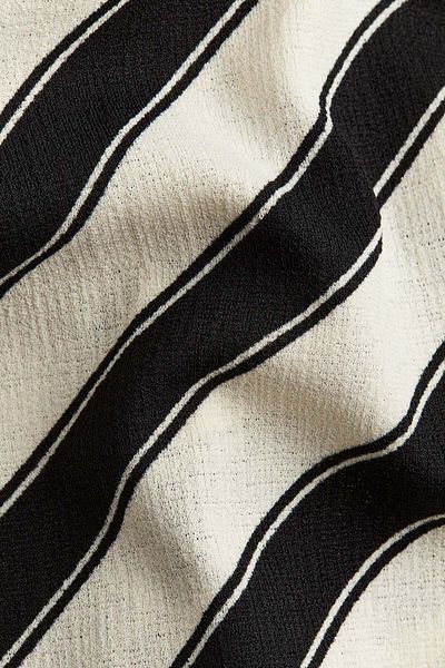 H&M Textured wrap dress