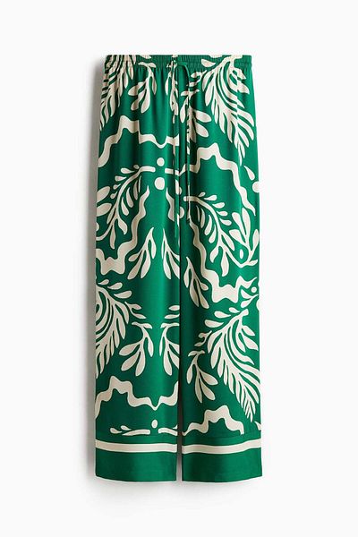 H&M Drawstring Twill Trousers