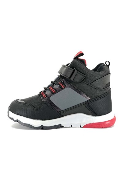 KOCAMANLAR Cool Trex Uzun Watherproof Outdoor Unisex Çocuk Bot Siyah