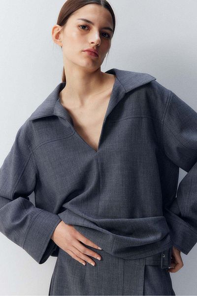 H&M Popover twill shirt