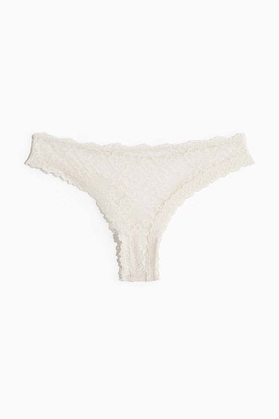 H&M 3-pack lace Brazilian briefs