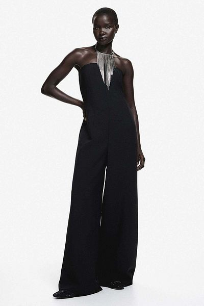 H&M Tailored bandeau jumpsuit