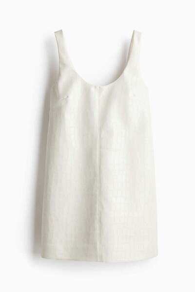 H&M Crocodile-patterned mini dress