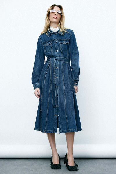 H&M Denim shirt dress