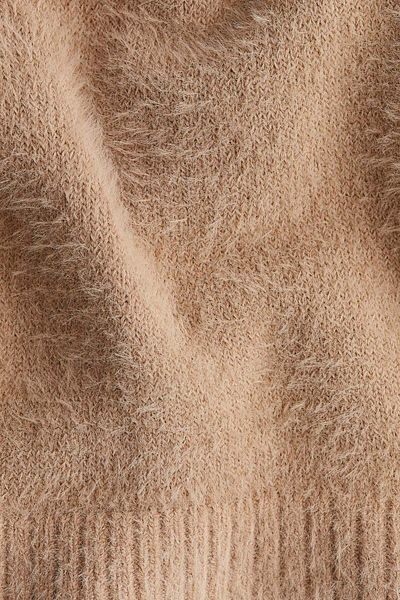 H&M Fluffy-knit Hoodie