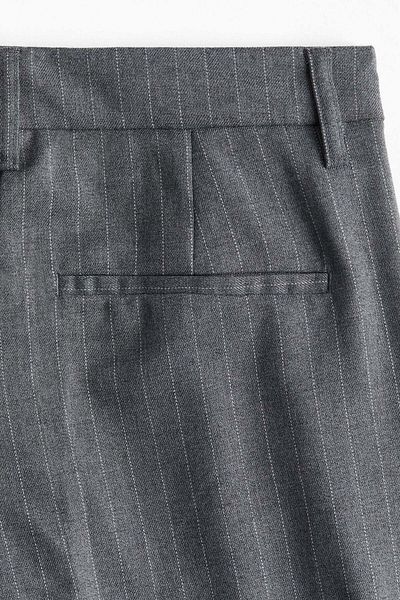 H&M Belted tailored trousers