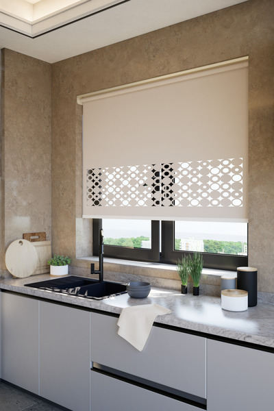 Genel Markalar Lazer Kesim Mat Stor Perde, Lazer Kesimli Klasik Serisi, C-191...