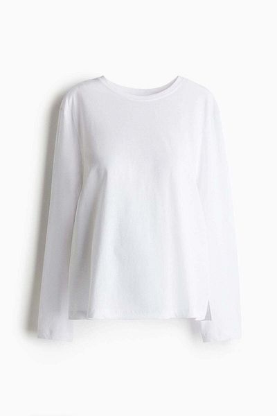 H&M MAMA Cotton jersey top