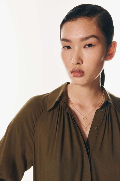 H&M Midi shirt dress